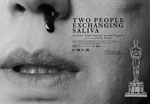 Aperçu de Two People Exchanging Saliva
