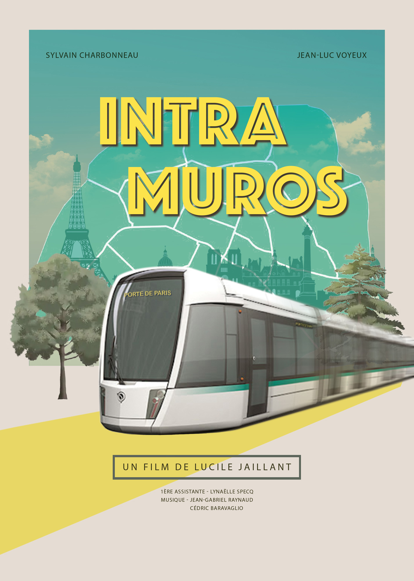 Affiche du court-métrage Intra Muros, de LuciLe JAILLANT